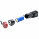 Otsalamppu USB-latauksella 600 lm