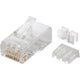 RJ45 liitin CAT 6A U/UTP 10 kpl