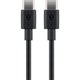 USB-kaapeli USB-C - USB-C, 1.0 m musta
